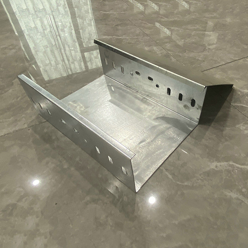 50-1000mm Width Steel Galvanized Cable Tray Customizable Size Outdoor Cable Tray