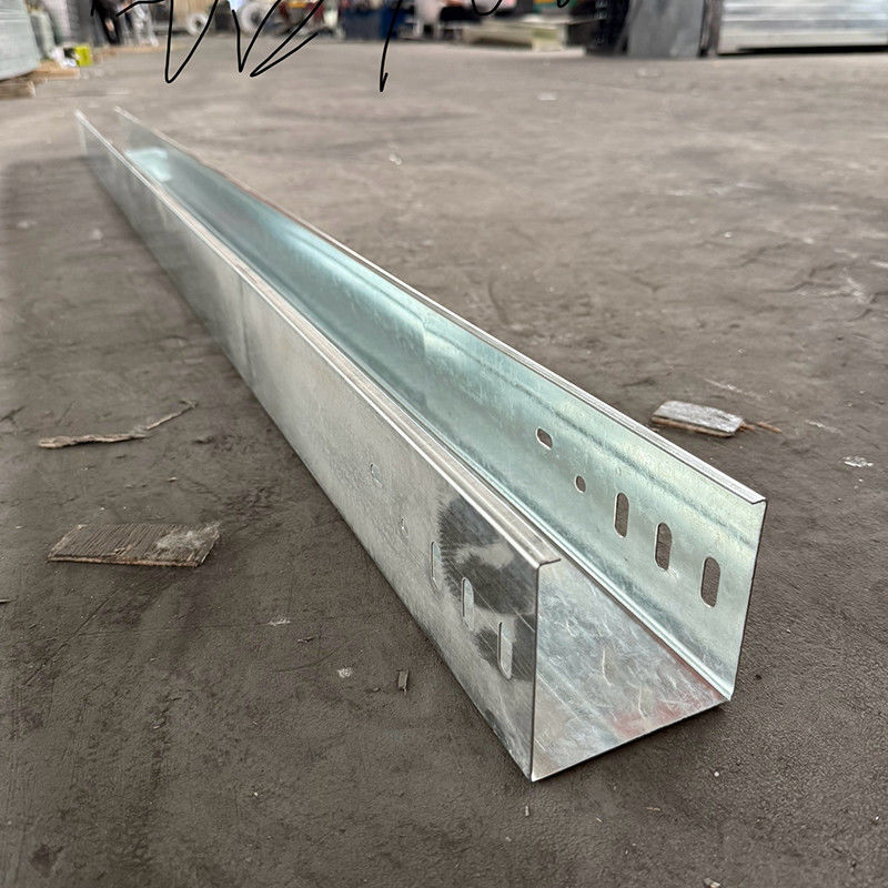 Galvanized Mesh Metallic Perforated Cable Tray 2''D X 4''W X 8ft/10ft And Versatile Galvanized Cable Trunking