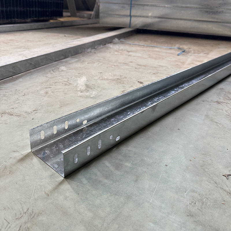 Channel Type Wireway Cable Tray Hot Dip Galvanized Metal Wire Trunking