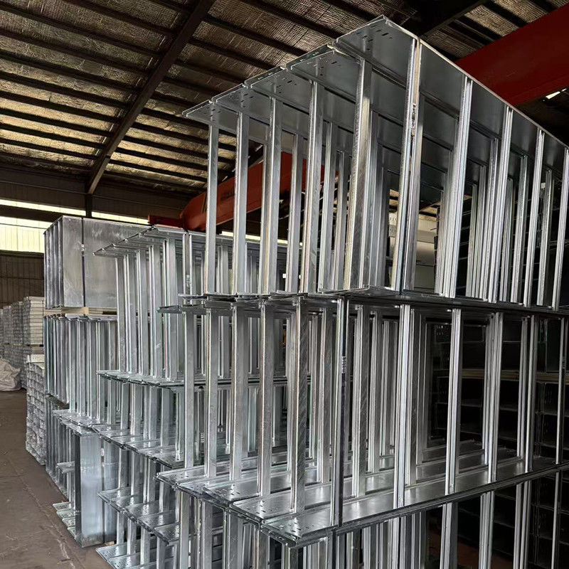 Durable Corrosion Resistant Perforated Cable Tray Hot Dipped Galvanized  ISO9001