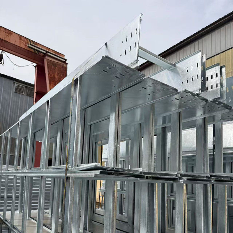 Hot Dipped Galvanized Heavy Duty Cable Ladder Anti Corrosion And Long Life OEM ODM