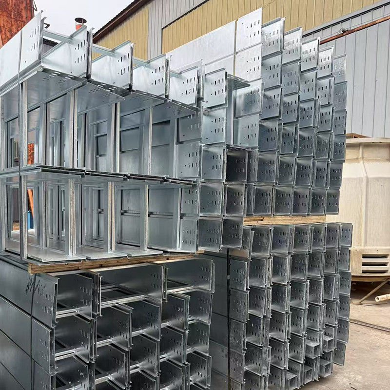 Hot Dipped Galvanized Heavy Duty Cable Ladder Anti Corrosion And Long Life OEM ODM