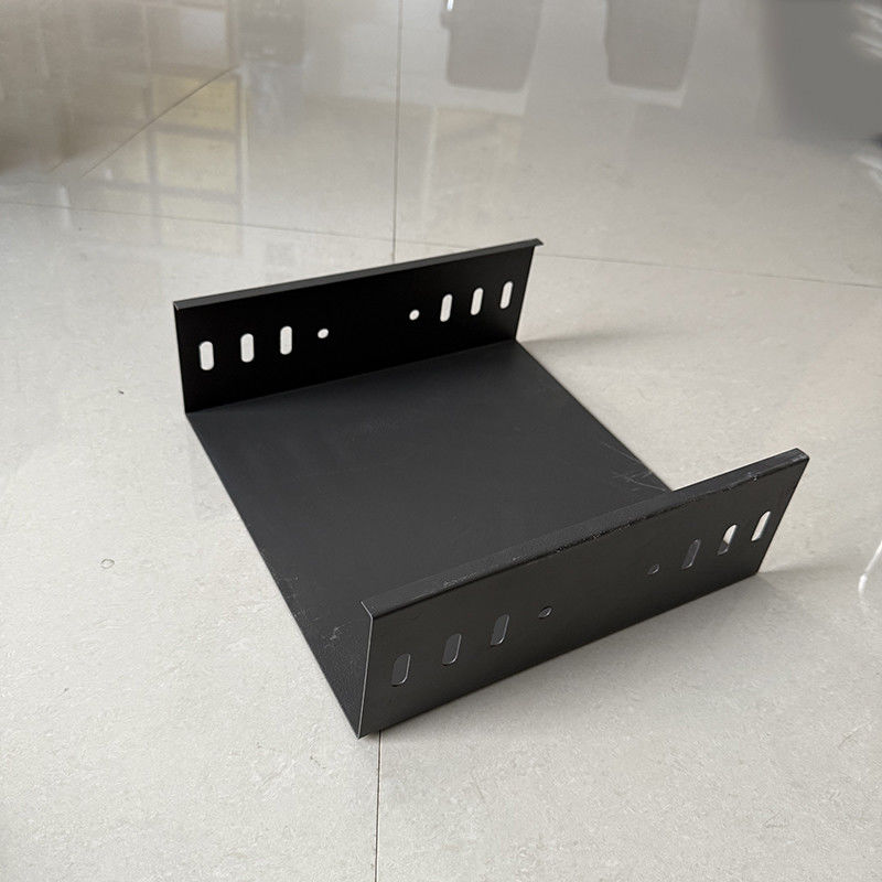 Vertically Bent Fireproof Cable Tray And Hot Dip Galvanized Cable Trunking Sprayed With Aluminum Alloy Plate
