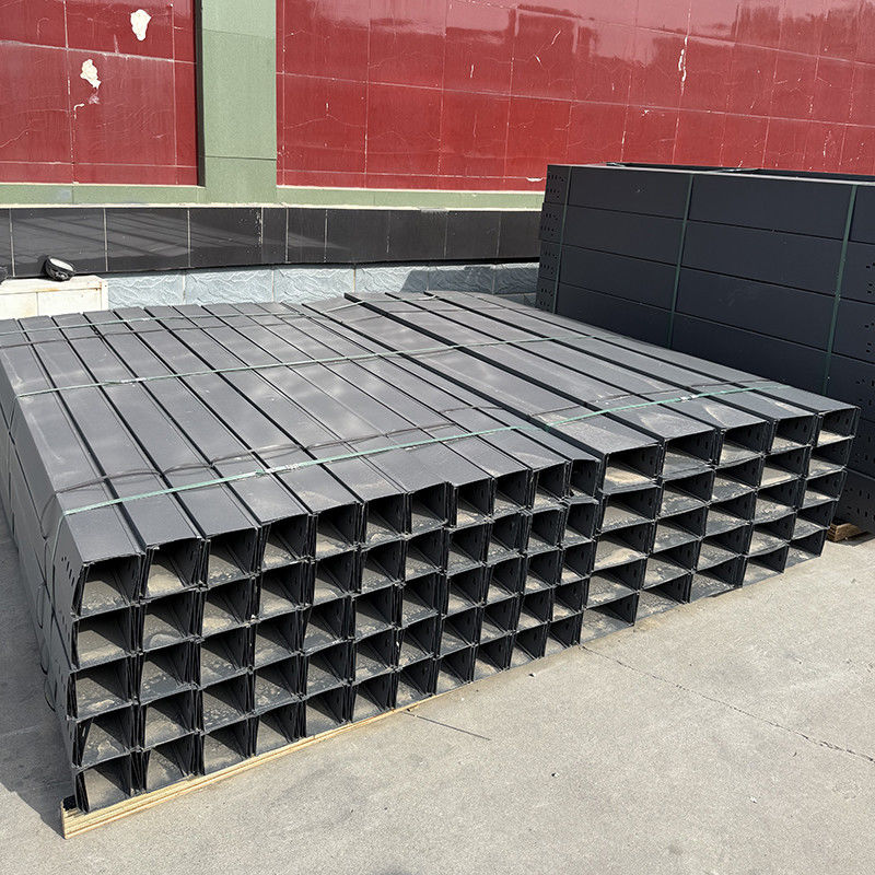 Vertical Down Bending Fire Proof Cable Tray Hot Dip Galvanized Aluminum Alloy Stainless Steel