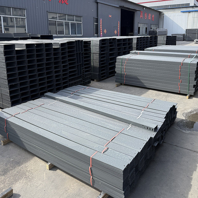 Outdoor Metal Stainless Steel Fireproof Cable Tray Perforated Tray Ducts Galvanized Steel Trunking