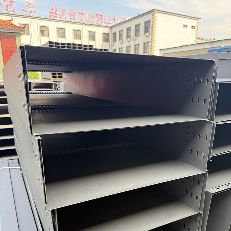 Outdoor Metal Stainless Steel Fireproof Cable Tray Perforated Tray Ducts Galvanized Steel Trunking