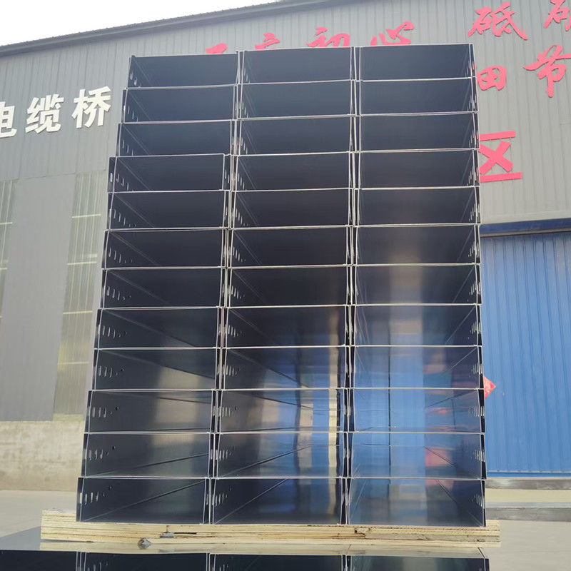 Hot Dip Galvanized Ss304 Trough Type Cable Tray For Infransture