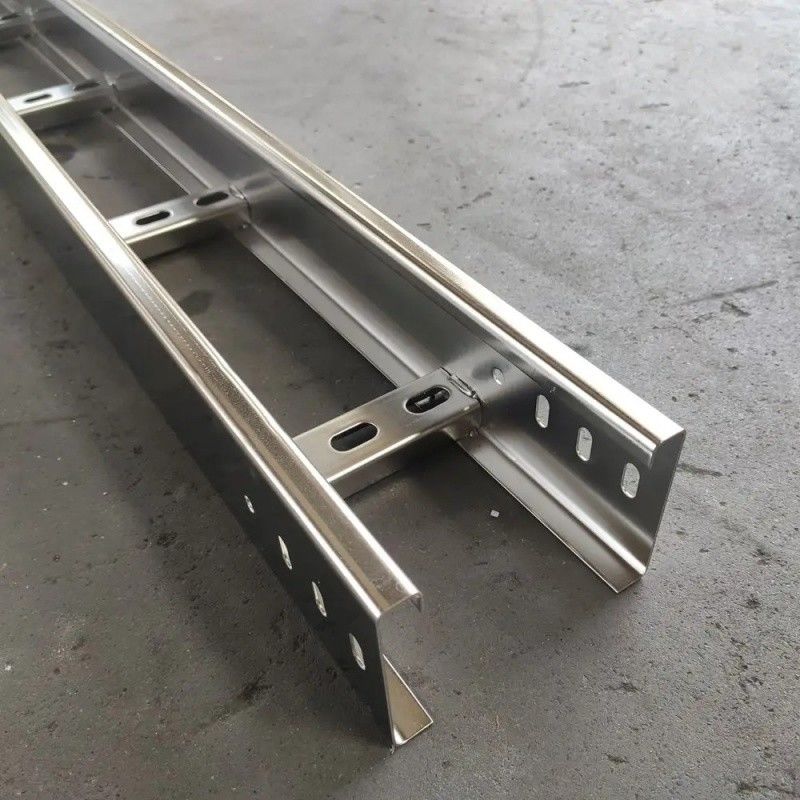 Customized Cable Ladder Support Channel Type Cable Trays 5800mm / 6000mm