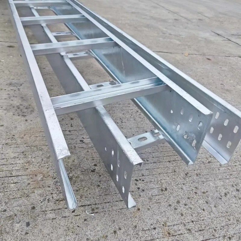 Customized Cable Ladder Support Channel Type Cable Trays 5800mm / 6000mm