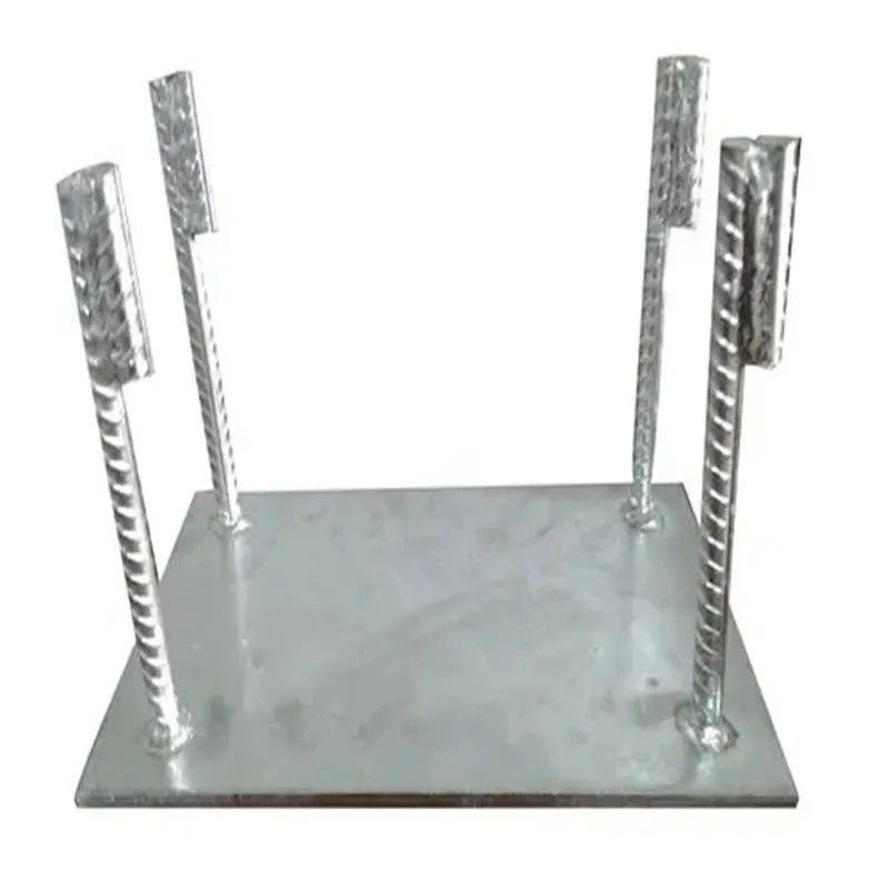 Steel Shielding Embedded Bottom Curtain Wall Embedded Plates Hot Dip Galvanized For Building Construction