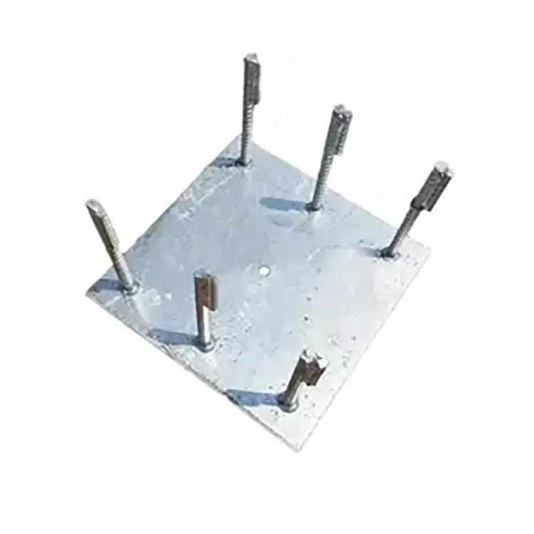 Four Claw Steel Bar Welding Stool Embedded Component Iron Plate Processing For Curtain Wall