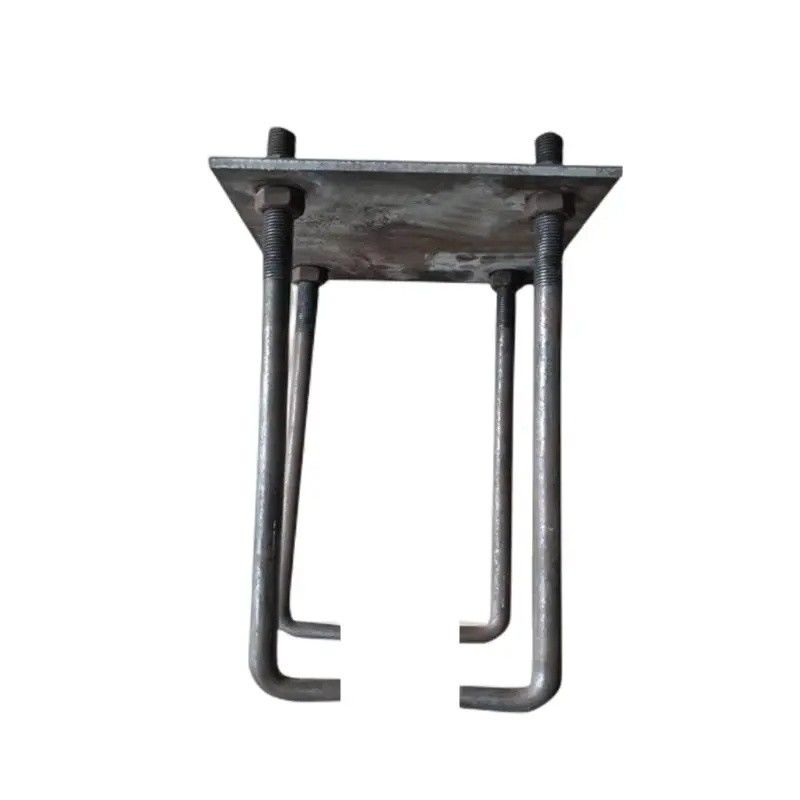 Galvanized Steel Plate Embed Plate With Headed Studs For Curtain Wall Reinforced Four Claw Welding Stool Fabrication