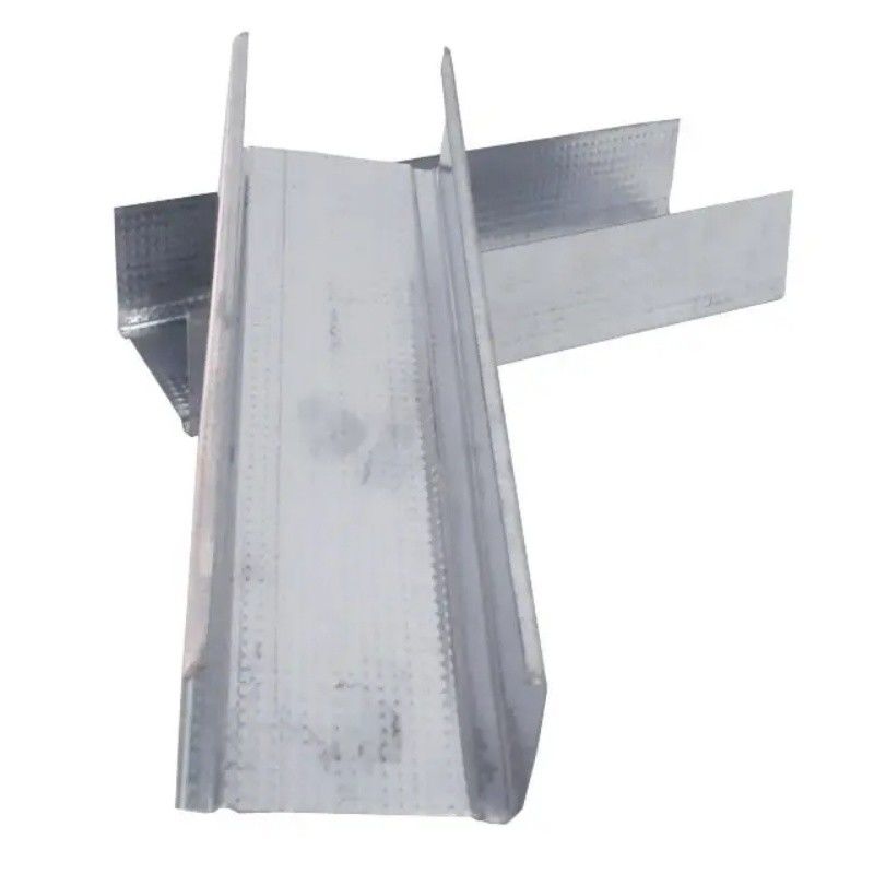 Customized Light Steel Keel Wall / Metal Ceiling Track For Drywall Iso9001 C Type U Type Shape