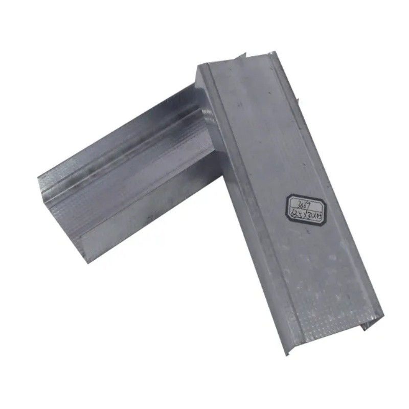 Customized Light Steel Keel Wall / Metal Ceiling Track For Drywall Iso9001 C Type U Type Shape